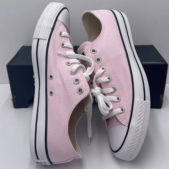 Converse Men’s A08628F
CTAS OX
PINK FOAM Pink Canvas Sneakers - Picture 11 of 16